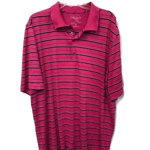 BOBBY‎ JONES H2O GOLF STRIPED POLO XL